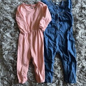 Old Navy Toddler Girl Jumpsuit Bundle Size 18-24mo